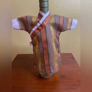 Wine Bottle Cover from Bhutan - N w/o Tags